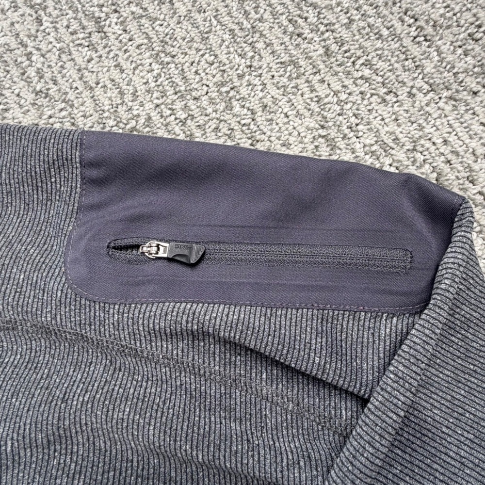 Ping Jacket Ranger Men XL Gray‎ Quarter Zip Sensorcool Ribbed Golf Pullover - Picture 6 of 10